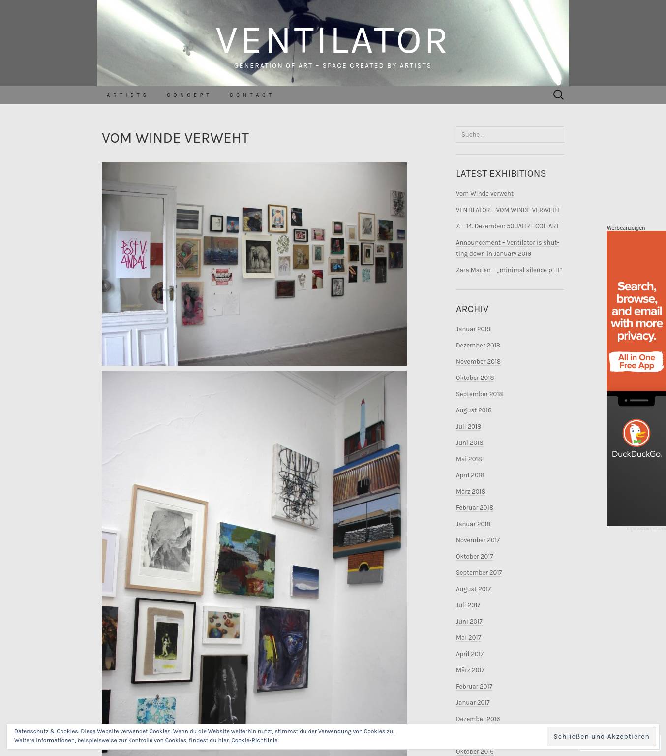 Large screenshot of ventilator | GENERATION OF ART – SPACE CREATED BY ARTISTS