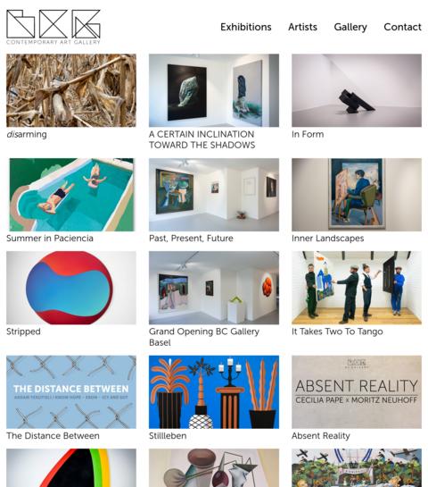 Exhibitions Archive - BCGallery