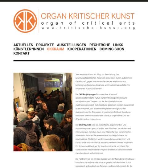 OKK - Organ kritischer Kunst - organ of critical arts